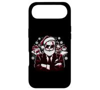 Custodia per iPhone Air Funny Christmas Spy Santa Agent For Men Women Secret Agent