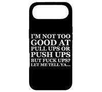 Custodia per iPhone Air Funny Dad Joke Adult Father's Day Pushups & Pullups Failure