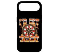 Custodia per iPhone Air Funny Darts Player Dart Board Bootleg degli anni '90 I'd Hit That