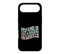 Custodia per iPhone Air Funny EV Owner My Car Is Just A Battery On Wheels