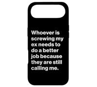 Custodia per iPhone Air Funny Ex Partner Humour My Ex is Still Calling Me