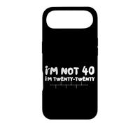 Custodia per iPhone Air Funny Forty Years I'm not 40 I'm Twenty Twenty