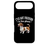 Custodia per iPhone Air Funny Friends In Low Places Brown Piebald Dachshund Lover