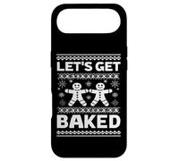 Custodia per iPhone Air Funny Gingerbread Let's Get Baked Holiday Party Design Style