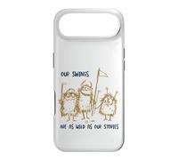 Custodia per iPhone Air Funny Golf Le nostre altalene sono selvagge come le nostre storie
