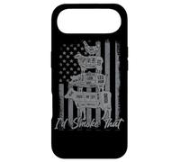 Custodia per iPhone Air Funny grilling shirt US Flag I'd smoke that 4th of July