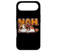 Custodia per iPhone Air Funny Grouchy Cat Saying Nah