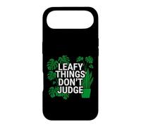 Custodia per iPhone Air Funny Houseplant Lover Leafy Things Don't Judge