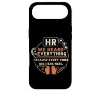 Custodia per iPhone Air Funny HR We Heard Everything Human Resources Professional