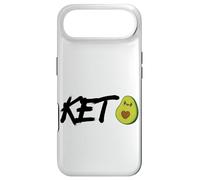 Custodia per iPhone Air Funny Humor Avocado Keto Graphic T-shirt, Avocado Keto Diet