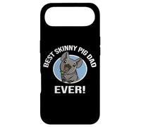 Custodia per iPhone Air Funny Kawaii Boys Best Dad Black Hairless Guinea Pig Lover