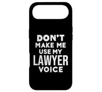 Custodia per iPhone Air Funny Lawyer Gifts Don't Make Me Use My Lawyer Voice
