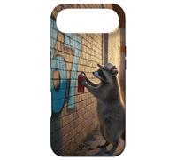 Custodia per iPhone Air Funny Meme Six Seven 67 6 7 Raccoon Spraying 6-7