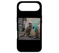 Custodia per iPhone Air Funny Meme Six Seven 67 6 7 Raccoon Spraying 6-7