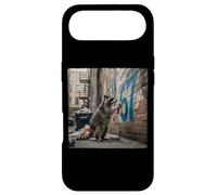 Custodia per iPhone Air Funny Meme Six Seven 67 6 7 Raccoon Spraying 6-7