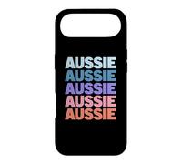 Custodia per iPhone Air Funny Modern Repeated Text Design Aussie Australian