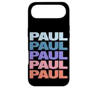 Custodia per iPhone Air Funny Modern Repeated Text Design First Name Paul