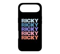 Custodia per iPhone Air Funny Modern Repeated Text Design Ricky