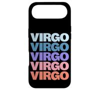 Custodia per iPhone Air Funny Modern Repetitive Text Design Zodiac Virgo
