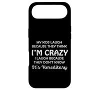 Custodia per iPhone Air Funny My Kids Laugh Because They Think I Am Crazy Parents