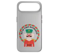 Custodia per iPhone Air Funny not my first schiaccianoci meme di ballerina di Natale