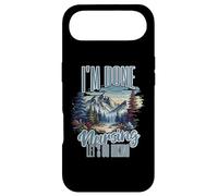 Custodia per iPhone Air Funny Nurse Gift For Women Men - Done Nursing Lets Go Hiking