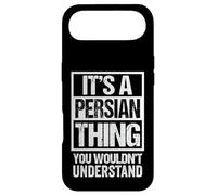 Custodia per iPhone Air Funny Persian Mom Dad Quote "It's A Persian Thing" Cat Lover