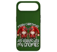 Custodia per iPhone Air Funny Saying For Men Kids Broken Leg Merry Christmas Gnome