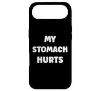 Custodia per iPhone Air Funny Simple problems quote My stomach Hurts