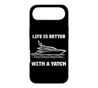 Custodia per iPhone Air Funny simple quote yacht life is better with a yacht