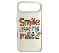 Custodia per iPhone Air Funny Smile Every Mile Cool Running Runner Saying Citazione