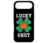Custodia per iPhone Air Funny St Patricks Mens Basketball Shamrock Lucky Shot Charm