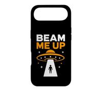 Custodia per iPhone Air Funny UFO Alien Space Humor Sci Fi Graphic Beam Me Up