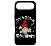 Custodia per iPhone Air Funny Wine Dad Gnome For Men & Women Its 5 O Clock Somewhere