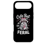 Custodia per iPhone Air Funny Women Cute but Feral Girl Summer Raccoon