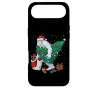 Custodia per iPhone Air Funny Yeti Christmas Tree Lights Bigfoot Xmas Sasquatch Boys