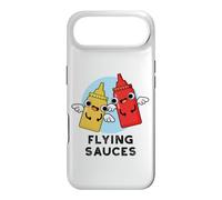 Custodia per iPhone Air Fying Sauces Divertente gioco di parole UFO