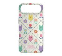 Custodia per iPhone Air Gabby’s Dollhouse Floral Cat Tile All Over Print