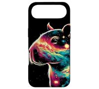 Custodia per iPhone Air Galactic Capybara Voyage Notte stellata Wildlife Odyssey