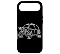 Custodia per iPhone Air Galápagos Tortoise Line Art Wildlife Nature Rettile