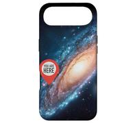 Custodia per iPhone Air Galassia di fantascienza Tu sei qui Giovane Spaceman