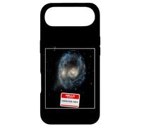 Custodia per iPhone Air Galassie divertenti dell'universo si scontrano con il telescopio Hubble dello spazio profondo