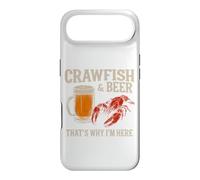 Custodia per iPhone Air Gamberi e birra Ecco perché sono qui Divertente aragosta di pesce