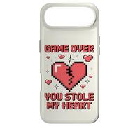 Custodia per iPhone Air Game Over You ha rubato il mio cuore Pixel Gamer