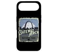 Custodia per iPhone Air Gateway Arch National Park Vintage Viaggi Vacanze Souvenir