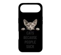 Custodia per iPhone Air Gatti perché le persone succhiano l'umorismo degli amanti dei gatti Sphynx