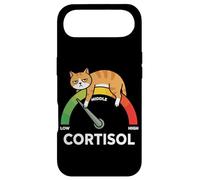 Custodia per iPhone Air Gatto Con Cortisolo Basso Cat Meme Low Cortisol Stress