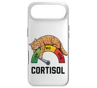 Custodia per iPhone Air Gatto Con Cortisolo Basso Cat Meme Low Cortisol Stress