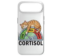 Custodia per iPhone Air Gatto Con Cortisolo Basso Cat Meme Low Cortisol Stress