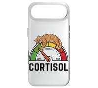 Custodia per iPhone Air Gatto Con Cortisolo Basso Cat Meme Low Cortisol Stress